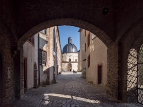 Passage through the Scherenberg Gate into the inner square of Marienberg Fortress