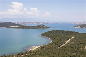 Ayvalik Islands National Park in the Aegean Sea