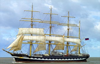 The Russian tall ship Krusenstern