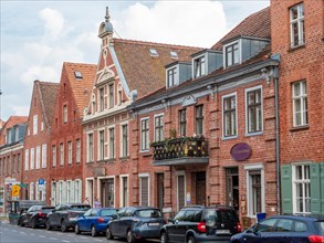 Red brick buildings in the Dutch Quarter on Kurfuerstenstrasse