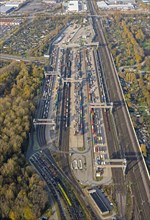 Aerial view of the DUSS Terminal Hamburg-Billwerder