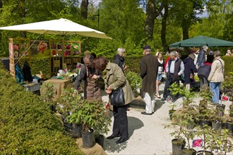 Plant sale at the Bremen Botanical Garden
