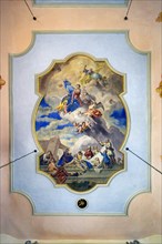 Ceiling fresco