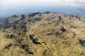 Aerial view of Pico de Almanzor