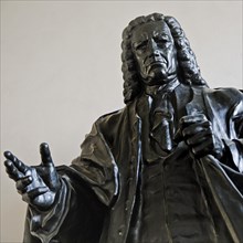 Bach Monument by Paul Birr in the Georgenkirche