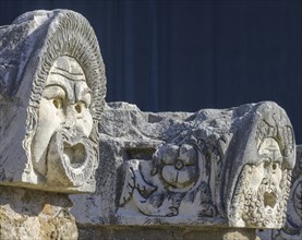 Stone masks at the theatre