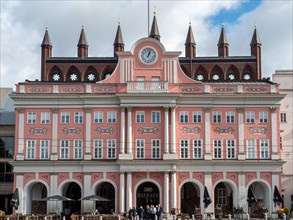 Rostock Town Hall at the New Market