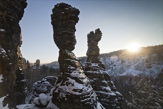 Snow at the Hercules Pillars
