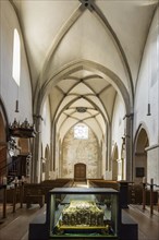 Interior of the Romanesque St. Stephen's Minster