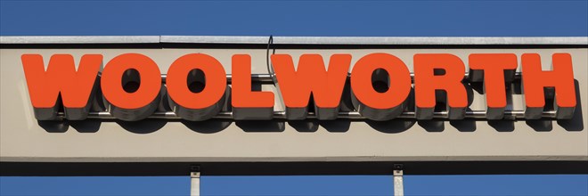 WOOLWORTH sign and logo
