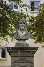 Stone bust of Franz Sales Wocheler