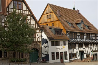 Luther's workshop at the Luther House in the historic Old Town
