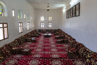 Traditional interior in the Al-An Palace