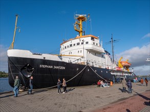 Old icebreaker and shipping museum Stephan Jantzen