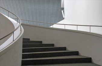 Stairs in an entrance hall