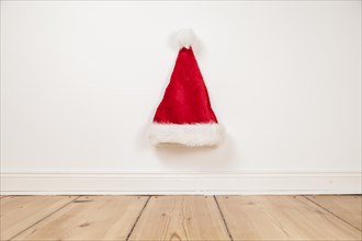 Christmas hat on the wall