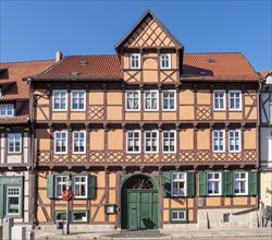 Half-timbered house in the centre of the old town