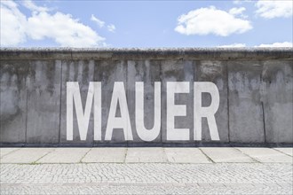 Berlin Wall with lettering Wall