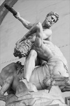 Hercules beating the centaur Nessus