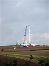Structure of a wind turbine