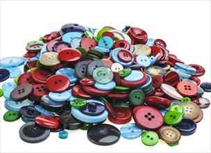 Group of colourful buttons