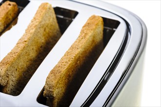 Toasts in toaster