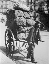 19th century photo of rag-and-bone man