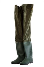 Pair of fishing waders or hip boots