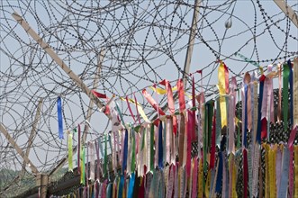 Ribbons pinned to the DMZ