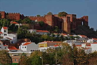 Silves Castle and Town in the Algarve