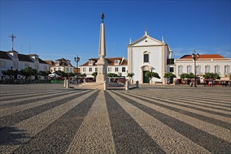 Praca do Marques de Pombal Square in Vila Real de Santo Antonio