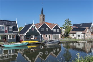 Village view at the Schermerdijk