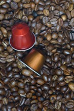 Coffee capsules and coffee beans