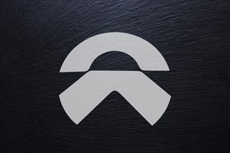 The logo of NIO