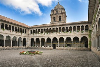 Santo Domingo convent built on the top of the Coricancha Inca temple