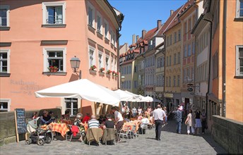 Street cafes in the old town