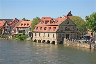 Historic slaughterhouse on the Regnitz