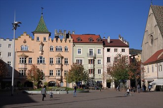 Marktplatz oder Domplatz von Brixen