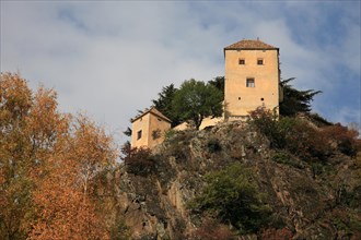 Juval Castle at the entrance to the Schnals Valley