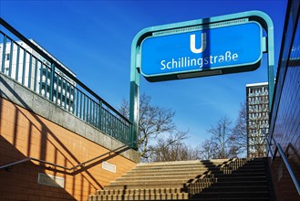 U train station Schillingstrasse