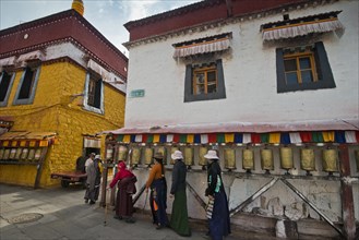 Tibetan pilgrims