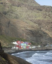 Colourful houses in Praia Degi