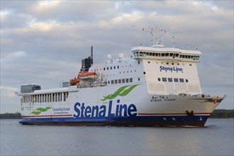 Stena Line ferry on the Baltic Sea