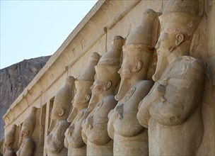 Osiris pillar of the second terrace