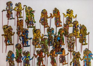 Shadow puppets from Indonesia