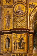 Byzantine gold ground mosaics