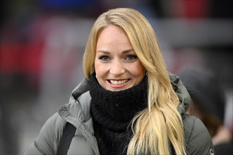 SKY sports presenter Katharina Kleinfeldt
