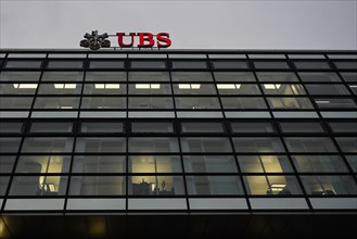 Window facade Logo UBS Bank