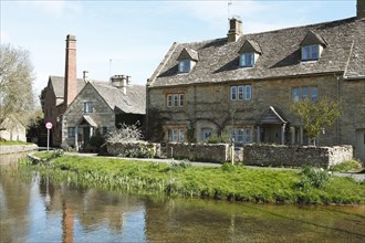 Typical Limestone Houses on the River Eye