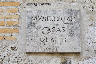 Museo de las Casas Reales Stone Tablet